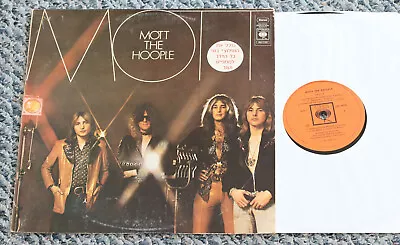 Mott The Hoople - Mott LP - 1973 ISRAEL PRESSING - Ian Hunter - Mick Ralphs • $14.95