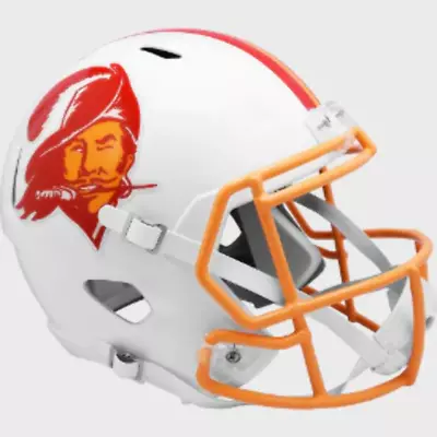 Tampa Bay Buccaneers Full Size 1976 To 1996 Speed Replica Throwback Football Hel • $138.99