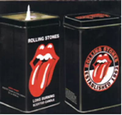 Rolling Stones Scented Candle Made Under License Housed In A  Collectable Tin  • $31