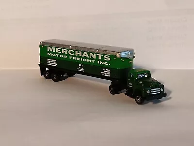 Classic Metal Works Merchants Motor Freight Inc. Tractor Trailer   N Scale • $12.94