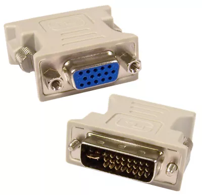 ATi Gray DVI-I-M To VGA-F Adapter 6613-2122121-RS1 Compupack Rev.E Converter • $10.50