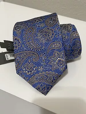 Daniel Cremieux Signature Collection Seven Fold Tie In Blue Color . • $31.99