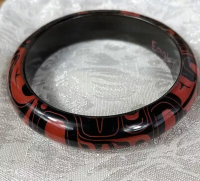 Gordon White Haida Bangle Bracelet Signed Native Northwest • $25