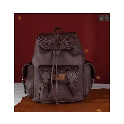 New Wrangler Vintage Floral Tooled Collection Backpack In Different Colors • $99.99
