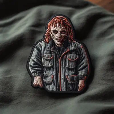 Halloween Horror Patch Iron-on Applique Decorative Badge Monster Spooky Movie • $5.87