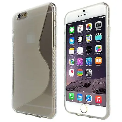 $3.95 • Buy Soft Gel TPU Silicone Back Cover Case For Apple IPhone 6S 6 4.7  6 Plus 5.5  6S+
