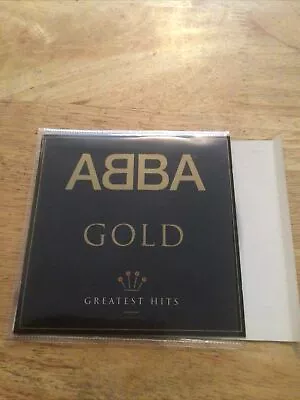 Abba - Gold Greatest Hits (Black Cover) - Original CD Album & Inserts Only • £2.40