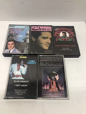 Elvis Presley Cassette Tape Lot Of Five • $9.99