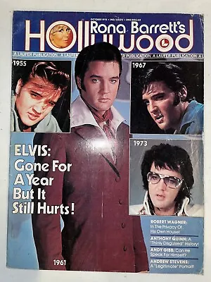 Rona Barrett’s Hollywood October 1978 Elvis Presley Andy Gibb Anthony Quinn  • $8.99