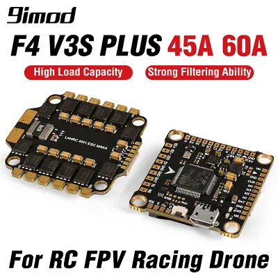 9IMOD F4 V3S PLUS FC Flight Controller Built-in Barometer With ESC For RC Drone • £25.46