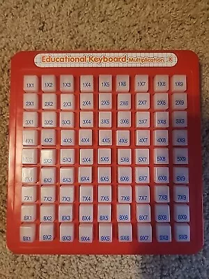 Vintage Educational Keyboard Multiplication Press & See Answers • $22.99