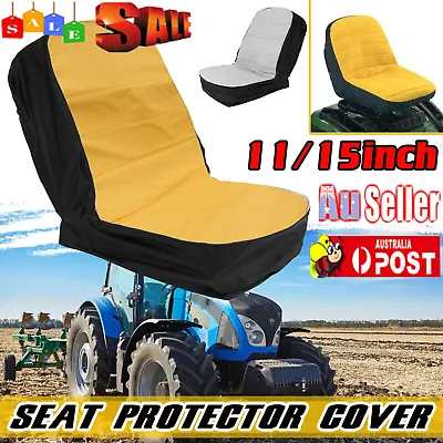 $33.99 • Buy JOHN DEERE Seat Cover Ride On Lawn Mower Seat Cover Large Lawn Farm Waterproof