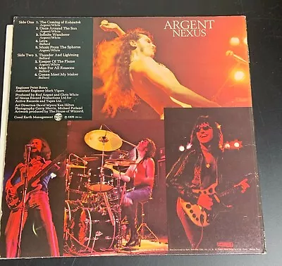 ARGENT Nexus 1974 EPIC LP Vinyl NM KE 32573 Vintage Album • $10