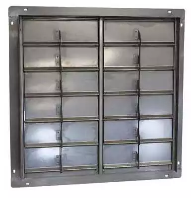 Dayton 4Fzj8 24 In Backdraft Damper / Wall Shutter 24-1/2 In X 24-1/2 In • $356.99