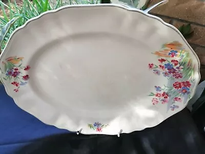 $45.50 • Buy Vintage J&G Meakin England, Sunshine Re561073 Oval Floral Pattern Platter.