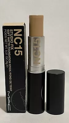 MAC Studio Fix Soft Matte Foundation Stick Shade NC15 Full Size 9g / .31oz • $40