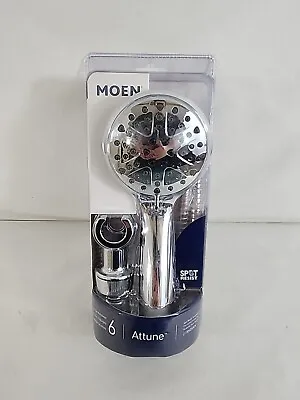 Moen 6-Mode Attune Hand Held Shower Head In Spot Resist Brushed Nickel 218H0SRN • $26.99