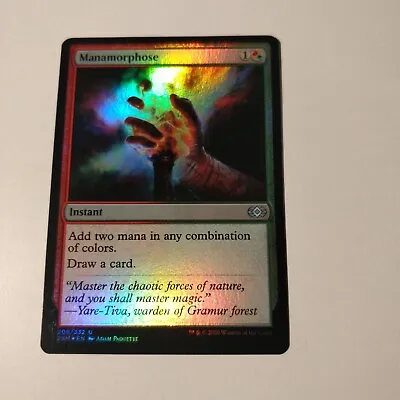 MTG - Manamorphose. Double Masters. Foil UnCommon Red & Green Instant. Brand New • $8.72