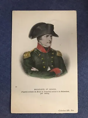 Vintage Postcard.  Bonaparte 1st Consul. French Series Of Cards.    (AA) • £2.50