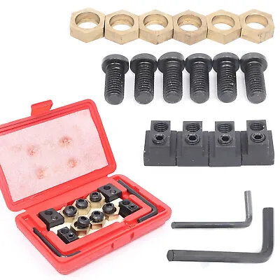 5/8  Eccentric T-Slot Clamping Nut Set Kit Milling For CNC Machine Work Table • $41.80