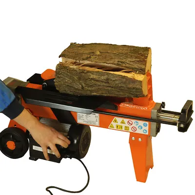 Electric Log Splitter 5 Ton Heavy Duty Axe Maul For Hard And Seasoned Wood • £356.99