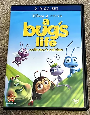 A Bug’s Life Disney Pixar DVD 1998 2-Disc Set Both DVDs Work  Great Condition • $8.54
