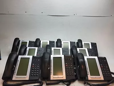 Lot Of 10 Mitel 5330 IP VoIP Dual Mode Office Phones W/ Handsets & PoE Stands • $124.99