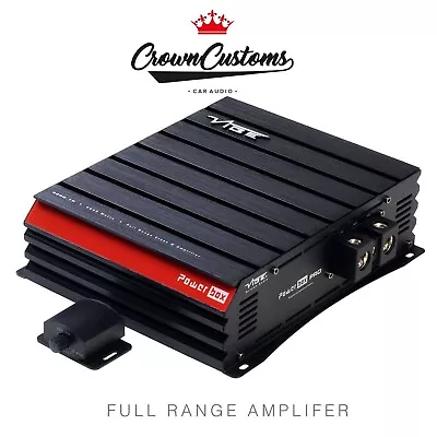 £349.89 • Buy Vibe 6600 Watt Max Mono Amplifer 3300 Watts Rms Powerbox Pro Full Range Class D