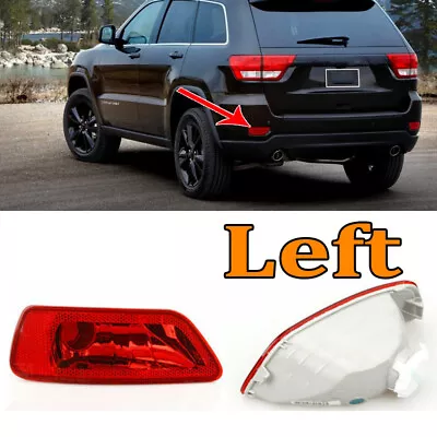 Fits Jeep Compass Grand Cherokee Reflector Light Rear Left Fog Lamp • $22.65