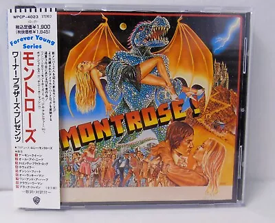 Montrose  Warner Bros. Presents  -  1975/1991 Japan Import Re - Pop/Hard Rock CD • $15.99