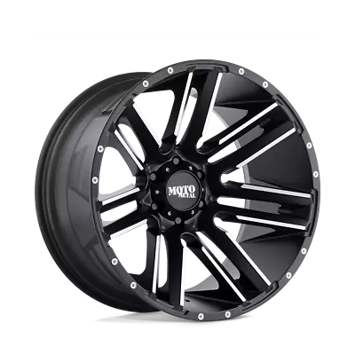 Moto Metal MO978 Razor 18x9 +18 Satin Black Machined Wheel 6x139.7 (QTY 1) • $278