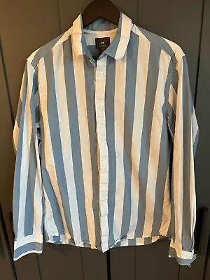H&M Men’s Button Shirt Striped Medium • $13