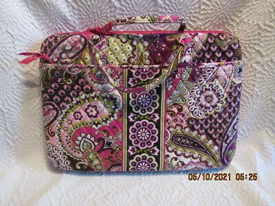 Vera Bradley  Retired Pattern   Very Berry Paisley   Computerportfolio Pre-owned • $38