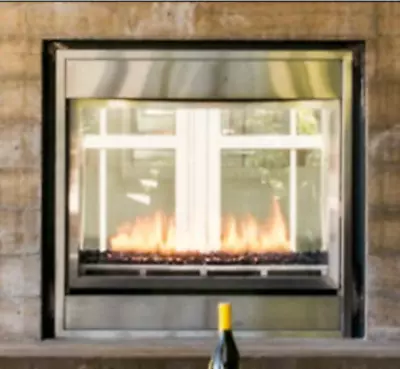 Montigo H38SVOBE Stainless Steel Enclosure For H38SVOLE Outdoor Fireplace • $2372