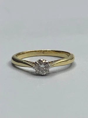 $618.54 • Buy 18ct DIAMOND SOLITAIRE RING