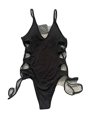 Black Swimsuit (M) Size 10 • £8