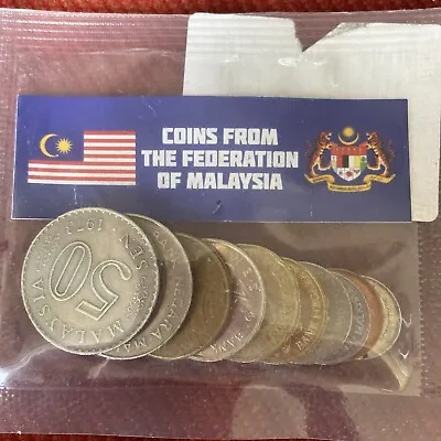 10 Old Coins From The Federation Of Malaysia • £5.99