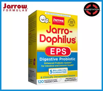 Jarrow Formulas Jarro-Dophilus EPS 120 Veggie Caps Expiry 02-2023 • £7.99