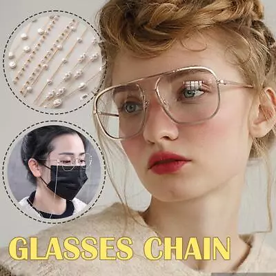 Necklace Sunglasses Holder Eyeglasses Chains For Women Reading Glasses Strap R5 • $1.74