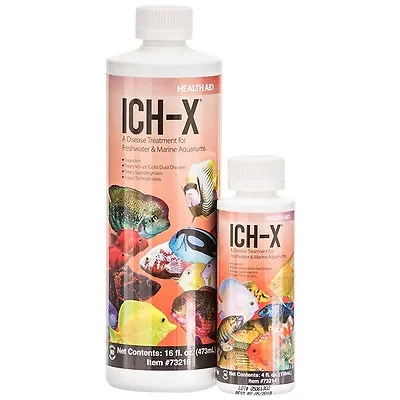 Hikari Ich-X Disease Treatment For Freshwater & Marine Aquariums • £17.05