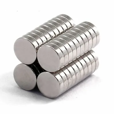 8x2mm Super Strong Neodymium Small Round Disc Rare Earth Cylinder Magnet • $4.03