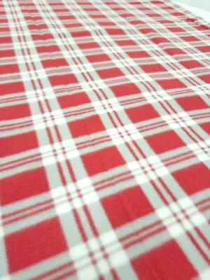 Tartan Check Fleece Blankets - 150cm X 120cm Super Soft And Luxurious • £6.50