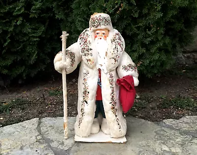 Vintage Soviet Toy DOLL SANTA CLAUS RUSSIAN DED MOROZ • £43.20