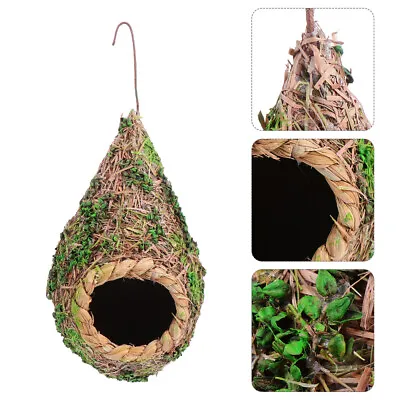 3X Pet Bird Nest Breeding Box House Bed Cage Hut Cave Canary Finch Budgie Parrot • $20.59