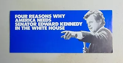 Ted Kennedy 1980 Brochure Campaign Political • $0.99