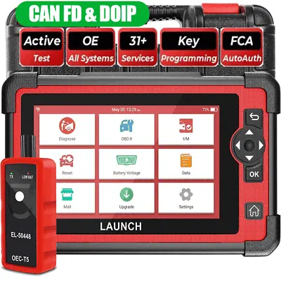 2024 LAUNCH CRP919E PRO Elite Bidirectional Car Diagnostic Scanner Key Coding • $409