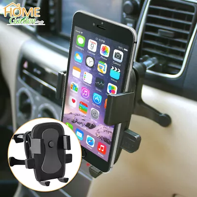 Rotatable Car Air Vent Phone Holder Cradle Mount For IPhone 15 14 13 12 Pro Max • $11.99