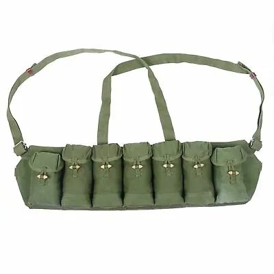 Surplus Vietnam War Chinese Type 63 Auto Chest Rig Ammo Pouch Military BAG • $16.49