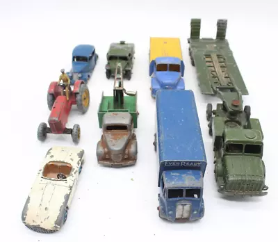 F X8 Vintage Dinky Diecast Vehicles Inc. Commer Guy Triumph Leyland Comet Etc • £13.06