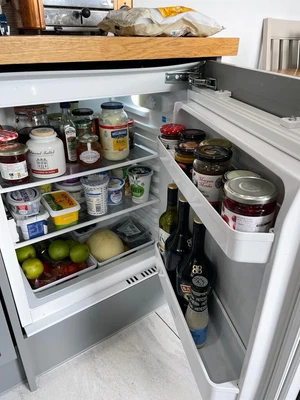 £125 • Buy Indesit Aquarius 144l Under Counter Integrated Fridge
